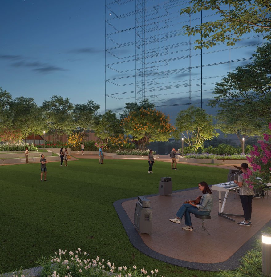 Landscaped Gardens at Supreme Boulevard