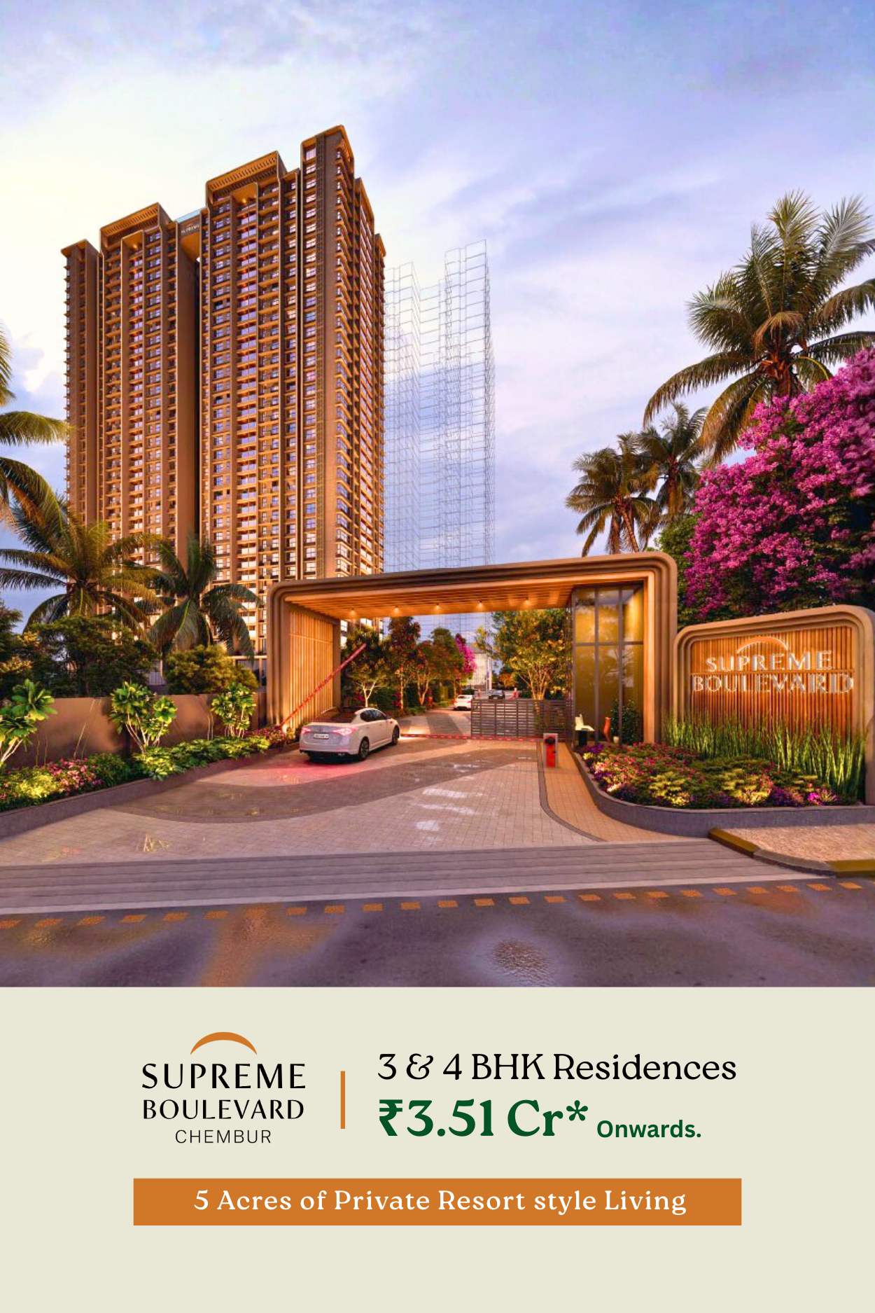 Supreme Boulevard - An Elegant Tower in Chembur